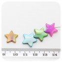 PERLINE CONCHIGLIA STELLA 15 MM - MULTICOLORE