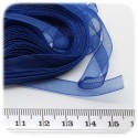 5 MT - NASTRO ORGANZA 6 MM - BLU