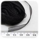 5 MT - NASTRO ORGANZA 6 MM - NERO