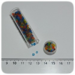 PERLINE INDIANE VETRO CONTERIA 8/0 - MULTICOLORE