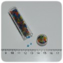 PERLINE INDIANE VETRO CONTERIA 8/0 - MULTICOLORE
