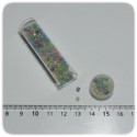 PERLINE INDIANE VETRO CONTERIA 8/0 - MULTICOLORE