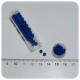 PERLINE INDIANE VETRO CONTERIA 6/0 OPACHE - BLU