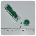 PERLINE INDIANE VETRO CONTERIA 6/0 OPACHE - VERDE