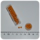 PERLINE INDIANE VETRO CONTERIA 6/0 OPACHE - ARANCIONE