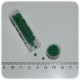 PERLINE INDIANE VETRO CONTERIA 8/0 OPACHE - VERDE