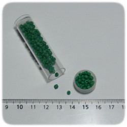 PERLINE INDIANE VETRO CONTERIA 8/0 OPACHE - VERDE