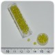 PERLINE INDIANE VETRO CONTERIA 6/0 TRASLUCIDE - GIALLO