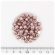 100 PZ - PERLE 6 MM CIPRIA - PERLINE TONDE VETRO CERATE