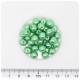 100 PZ - PERLE 8 MM MENTA - PERLINE TONDE VETRO CERATE