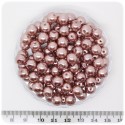 100 PZ - PERLE 8 MM CIPRIA - PERLINE TONDE VETRO CERATE