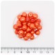 100 PZ - PERLE 8 MM PESCA - PERLINE TONDE VETRO CERATE