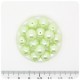80 PZ - PERLE 10 MM VERDE - PERLINE TONDE VETRO CERATE