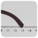 FILO TUBOLARE LYCRA ELASTICIZZATO 5 MM - MARRONE