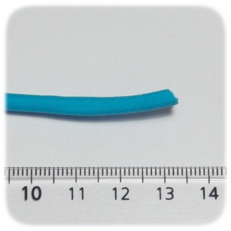 FILO TUBOLARE LYCRA ELASTICIZZATO 5 MM - CELESTE
