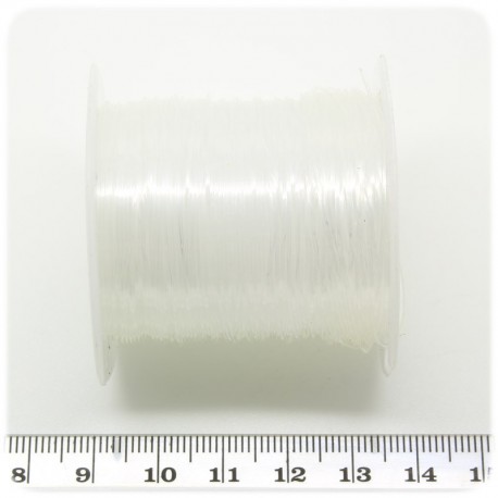 20 MT - FILO 0,6 MM NYLON TRASPARENTE - BOBINA LENZA DA PESCA CLEAR