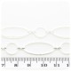 1 MT - CATENA ARGENTO 10X20 MM - CATENELLA METALLO BASE BRACCIALETTO E COLLANA