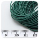 10 MT - FILO VERDE - WIRE COTONE CERATO 0.7 MM PER COLLANE E BRACCIALETTI