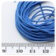 10 MT - FILO BLU - WIRE COTONE CERATO 0.7 MM PER COLLANE E BRACCIALETTI