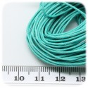 10 MT - FILO TURCHESE - WIRE COTONE CERATO 0.7 MM PER COLLANE E BRACCIALETTI