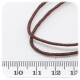10 MT - FILO MARRONE - WIRE COTONE CERATO 1.5 MM PER COLLANE E BRACCIALETTI