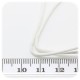 10 MT - FILO BIANCO - WIRE COTONE CERATO 1.5 MM PER COLLANE E BRACCIALETTI