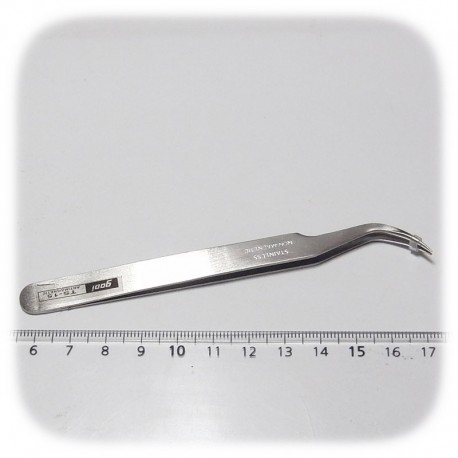 1 PZ - ACCESSORIO BIGIOTTERIA - PINZA DA PRECISIONE IN METALLO