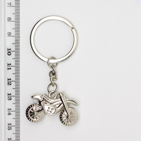 Idea Regalo PORTACHIAVI Gadget Accessorio MOTO Metallo Charm Borsa