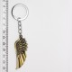 Idea Regalo PORTACHIAVI Gadget Accessorio WING Bronzo anticato Charm Borsa