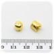 20 PZ -COPPETTA COPRIFILO 6 MM - ORO