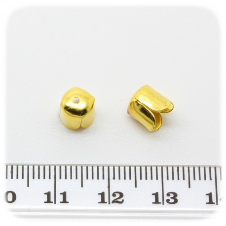 20 PZ -COPPETTA COPRIFILO 6 MM - ORO