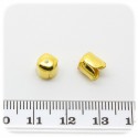 300 PZ -COPPETTA COPRIFILO 6 MM - ORO