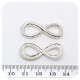 2 PZ -CONNETTORE LINK "INFINITO" 32 MM - METALLO