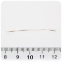 1000 PZ - CHIODINI ARGENTO 40 MM - SPILLI TESTA PIATTA T
