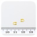 300 PZ - ACCESSORI "WIRE GUARDIAN" RINFORZA CAPPIO 5 MM - ORO