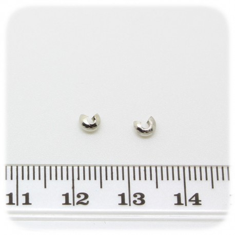 30 PZ - COPPETTA COPRISCHIACCINO 4 MM - METALLO