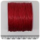 25 MT - FILO BORDEAUX - WIRE COTONE CERATO 1 MM PER COLLANE E BRACCIALETTI