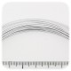 10 MT - FILO ALLUMINIO METALLO - CAVO DA MODELLARE 0,8 MM