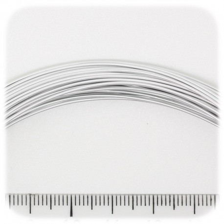 10 MT - FILO ALLUMINIO METALLO - CAVO DA MODELLARE 0,8 MM