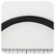 10 MT - FILO ALLUMINIO NERO - CAVO DA MODELLARE 0,8 MM