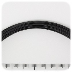 10 MT - FILO ALLUMINIO NERO - CAVO DA MODELLARE 0,8 MM