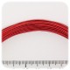 10 MT - FILO ALLUMINIO ROSSO - CAVO DA MODELLARE 0,8 MM