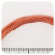 10 MT - FILO ALLUMINIO ARANCIONE - CAVO DA MODELLARE 0,8 MM