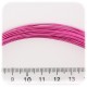 10 MT - FILO ALLUMINIO ROSA - CAVO DA MODELLARE 0,8 MM
