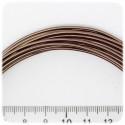6 MT - FILO ALLUMINIO MARRONE - CAVO DA MODELLARE 1,5 MM