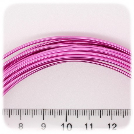6 MT - FILO ALLUMINIO ROSA - CAVO DA MODELLARE 1,5 MM
