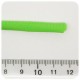 1 MT - LYCRA VERDE ELASTICIZZATA - FILO TUBOLARE 5 MM BRACCIALETTI PERLE FORO LARGO