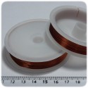 15 MT - FILO METALLICO IN OTTONE 0,3 MM - MARRONE