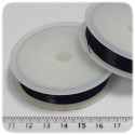 15 MT - FILO METALLICO IN OTTONE 0,4 MM - NERO