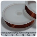 15 MT - FILO METALLICO IN OTTONE 0,4 MM - MARRONE
